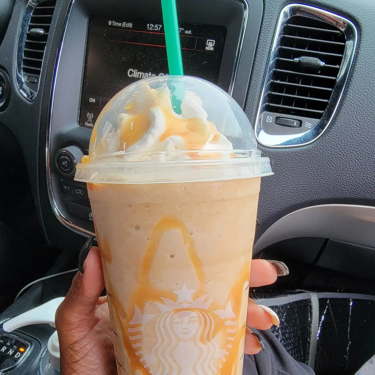 Venti Caramel Frappe