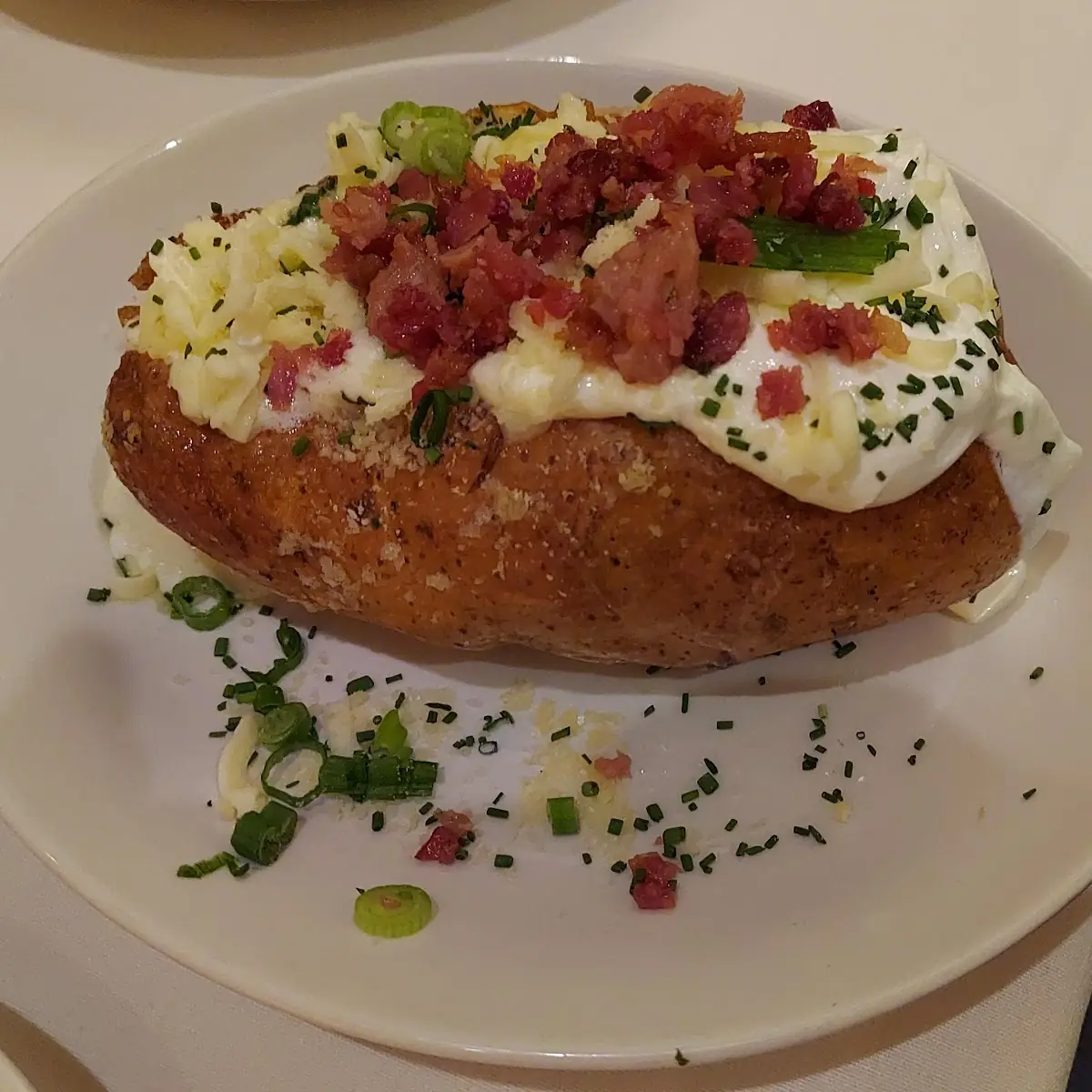 Salt-Crusted Baked Potato