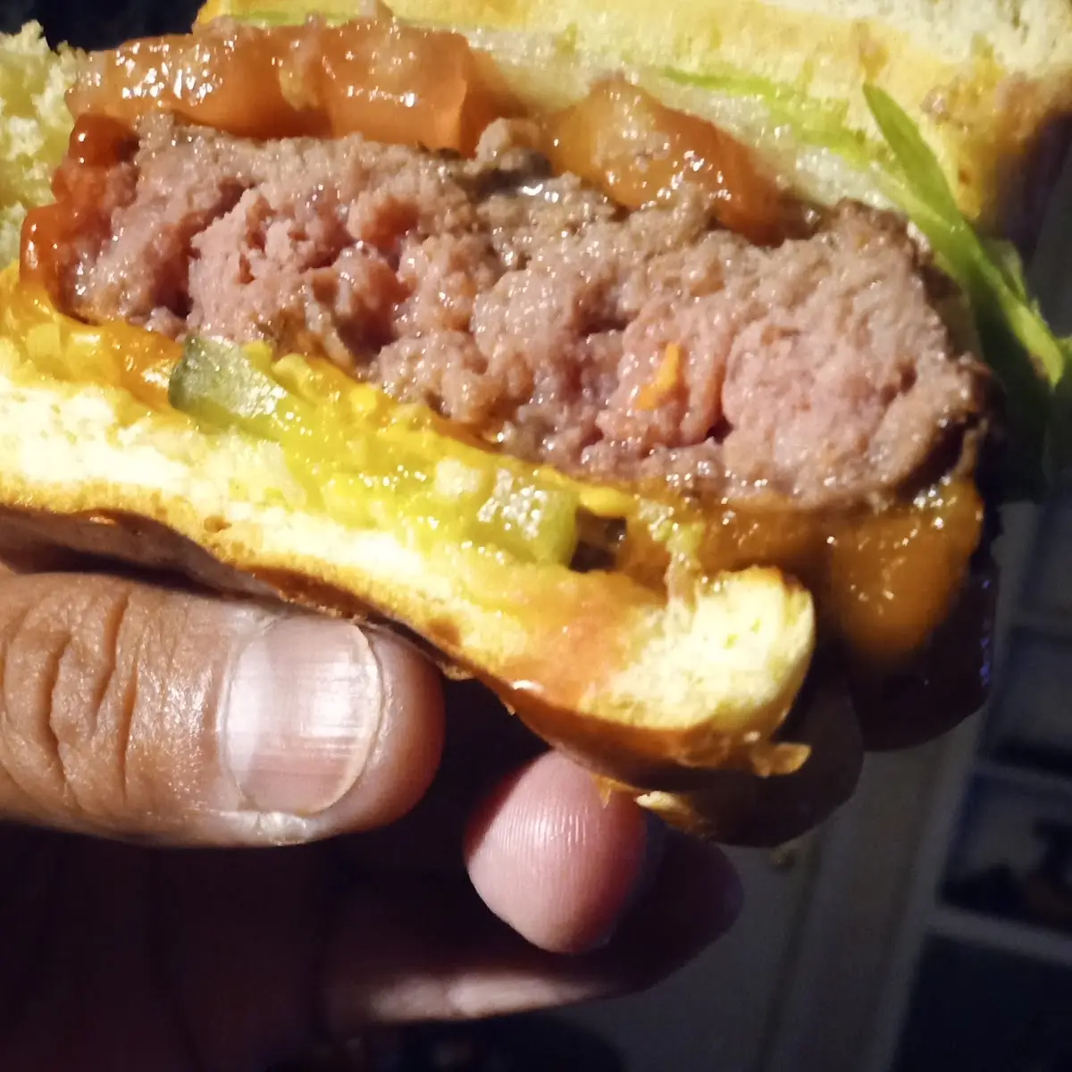 Cheese Burger and Fries