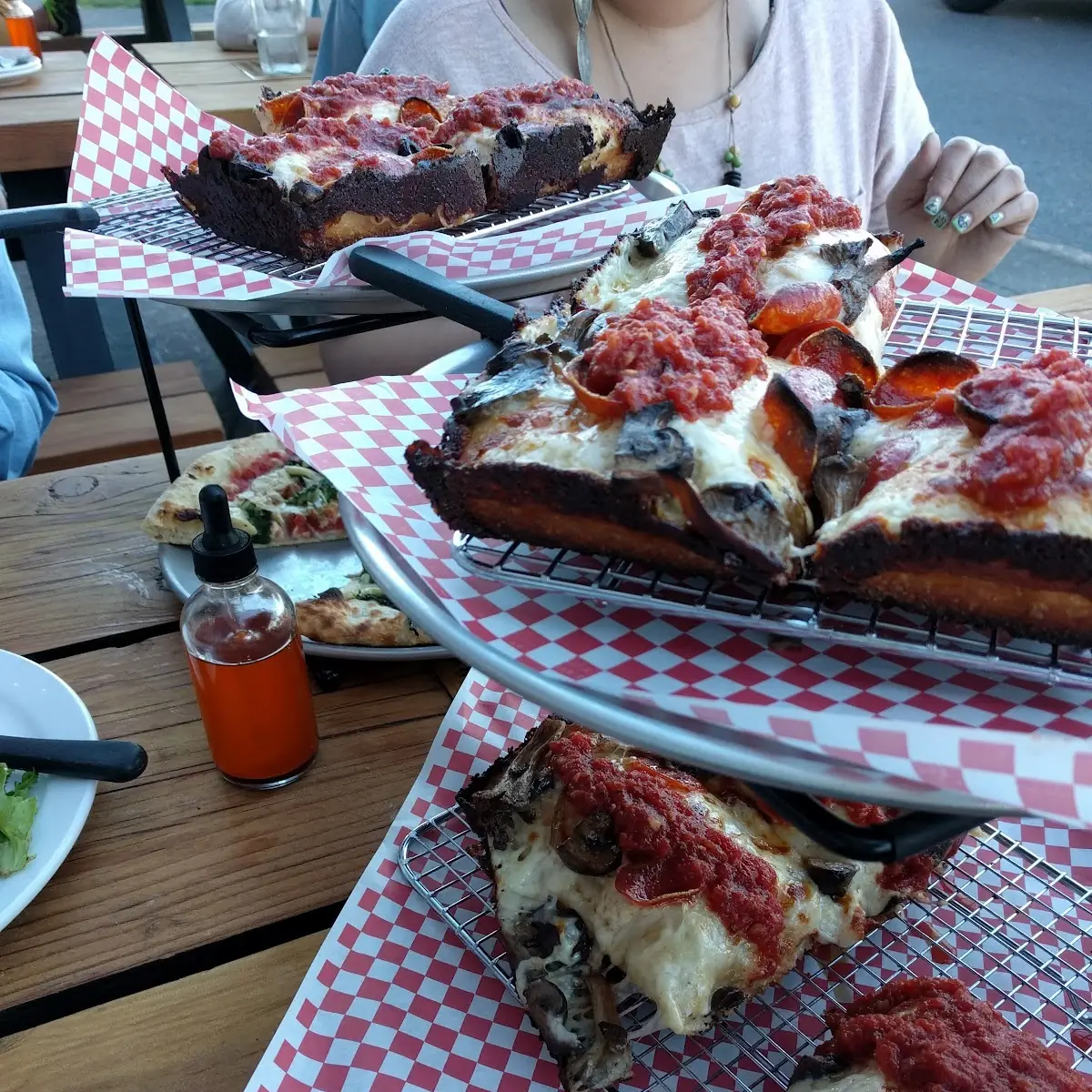 Detroit Style Pizza