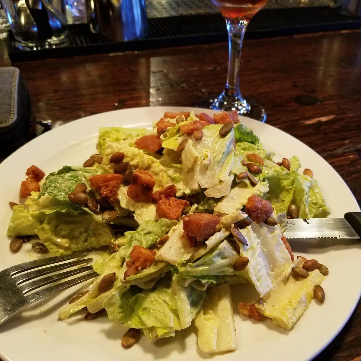 Vegan Caesar Salad