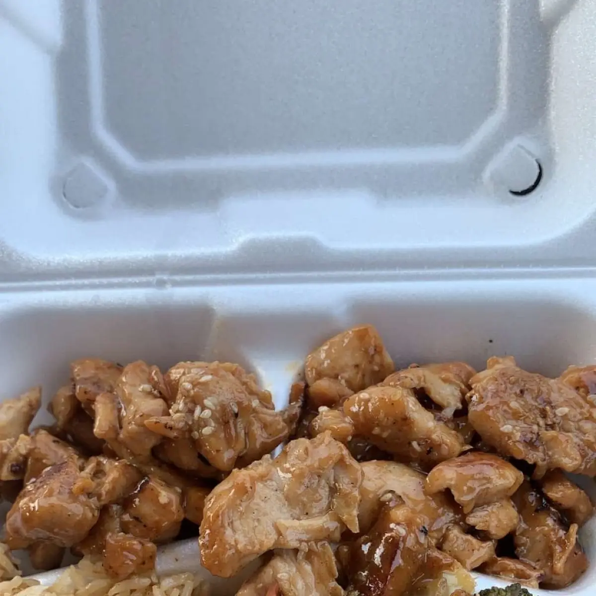 Hibachi Chicken Fried Rice with Veggie