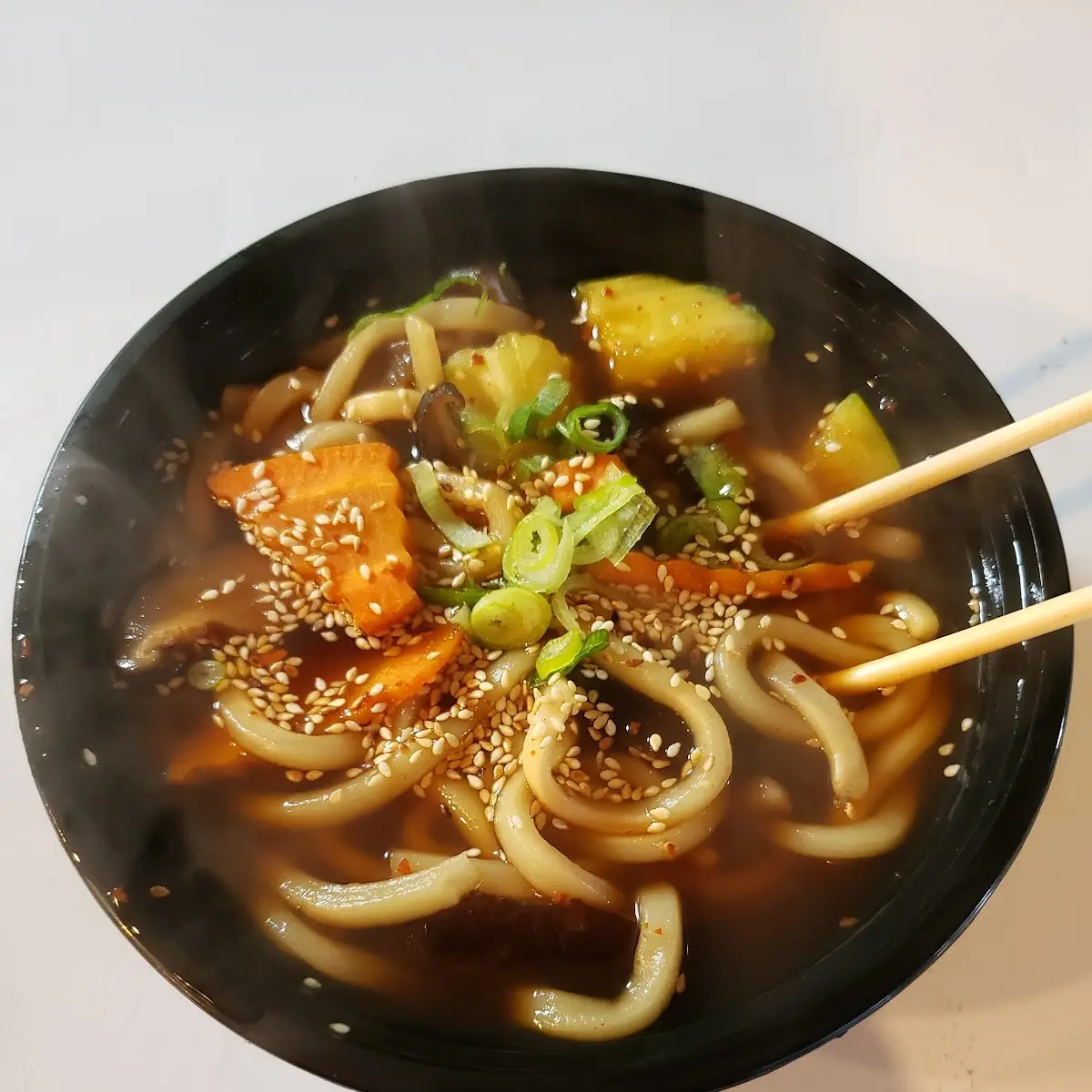 Vegetable Udon Soup