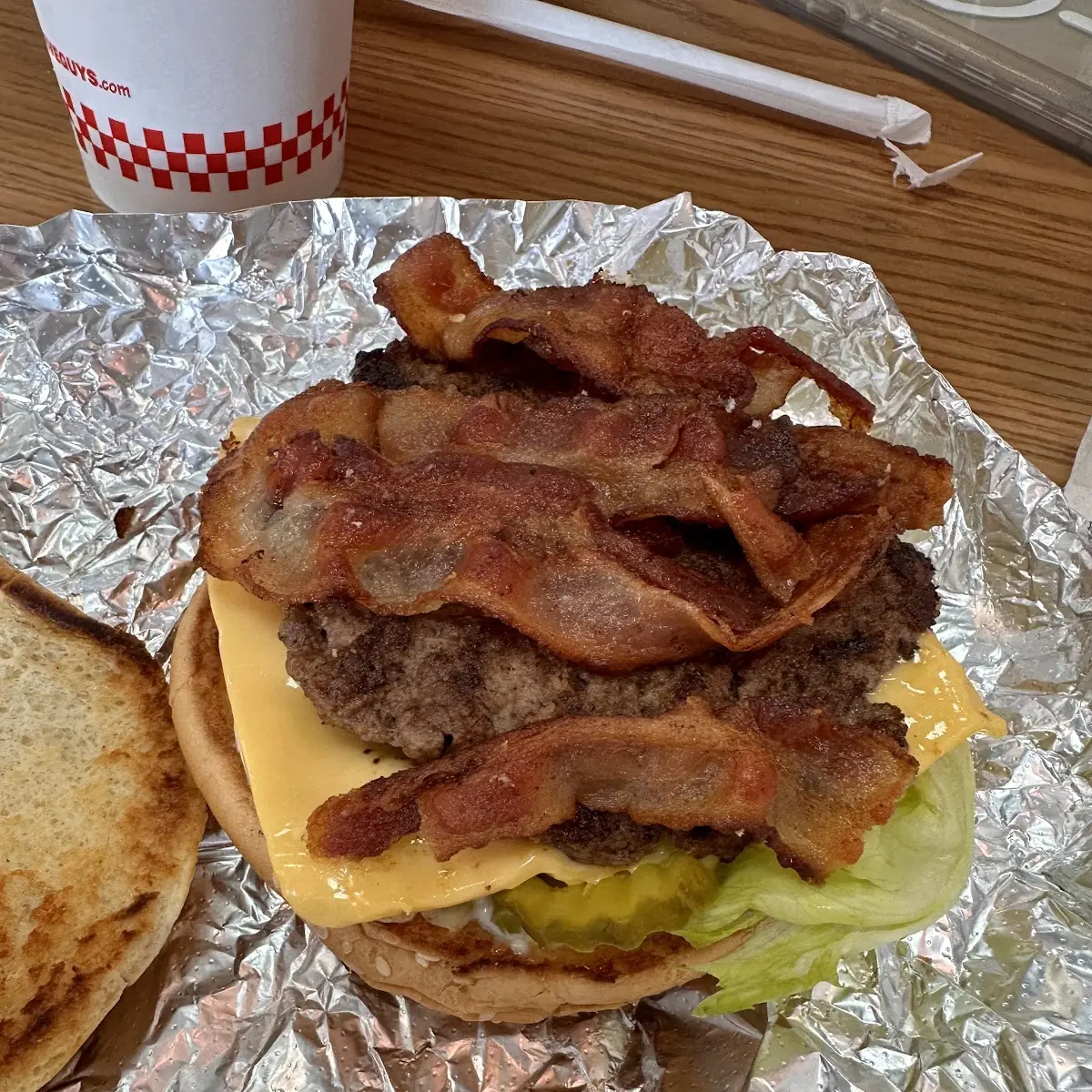 Little Bacon Cheese Burger
