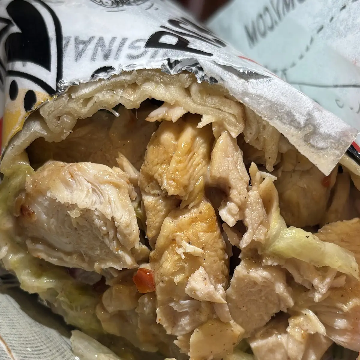 Peri Chicken Wrap