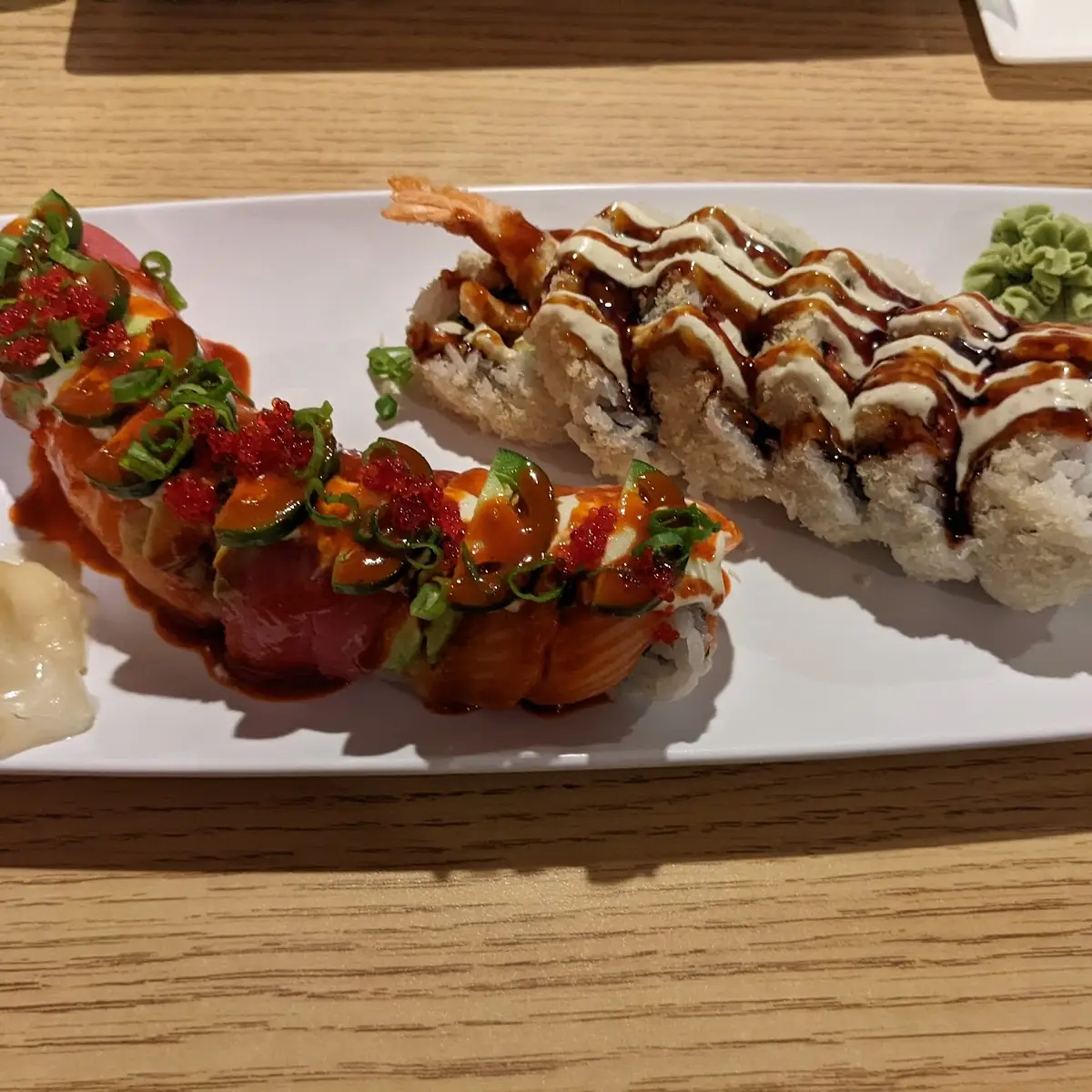 California Roll & Shrimp Tempura Roll