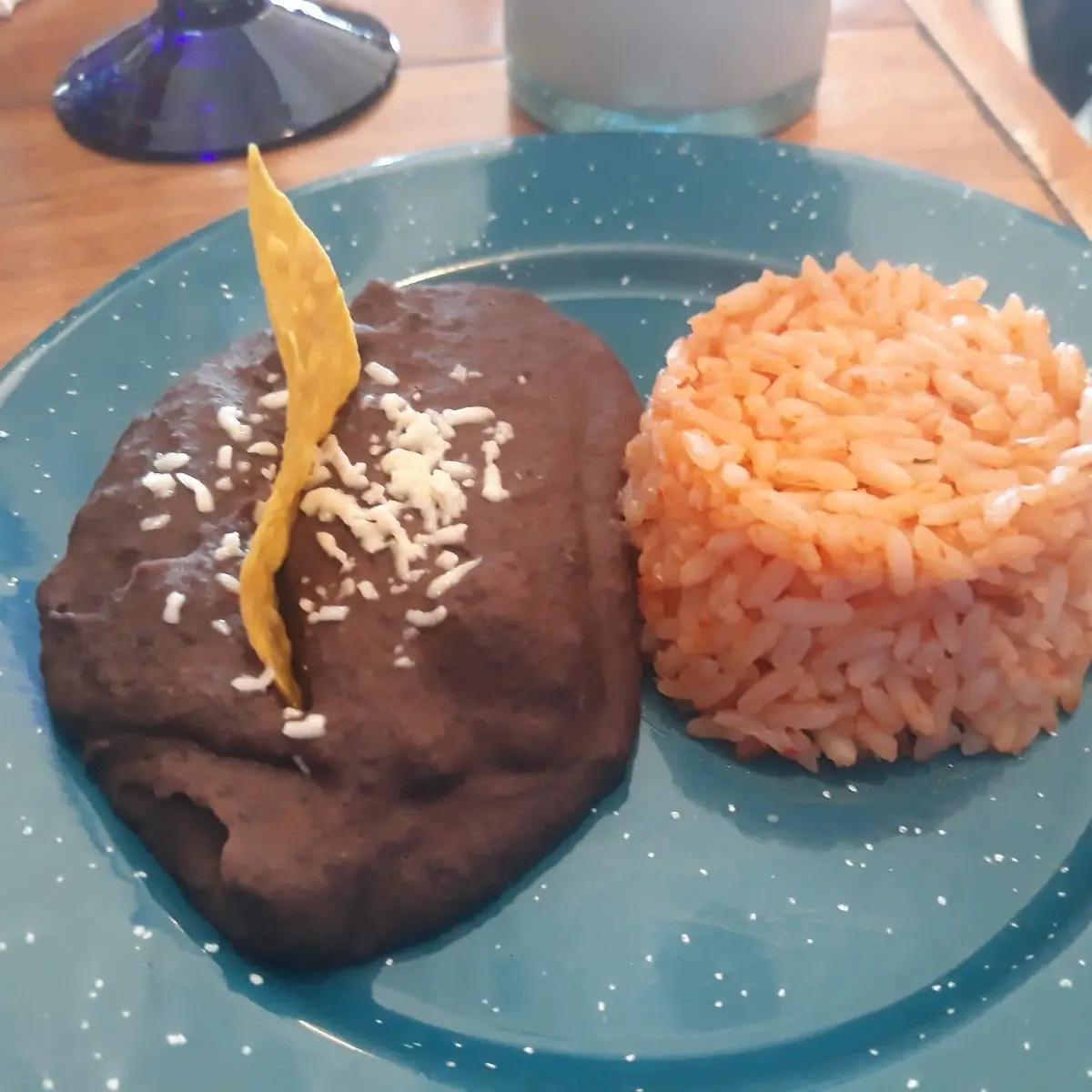 Rice and Refried Beans