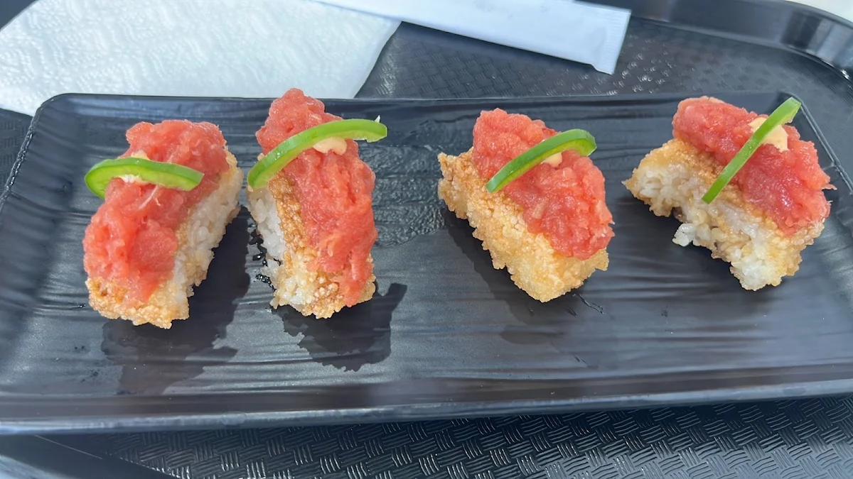Crispy Rice with Spicy Tuna on Top