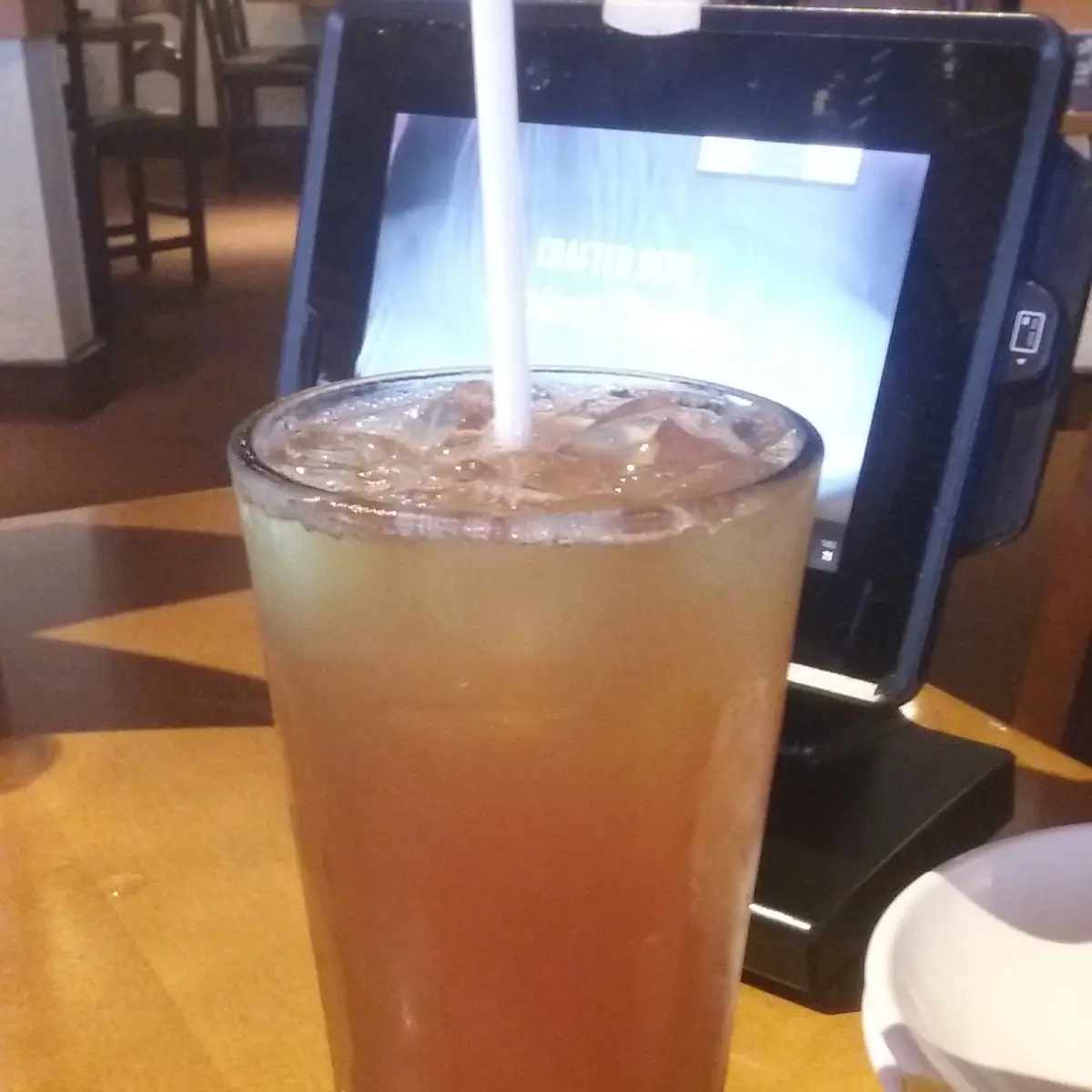 Mango-Passion Fruit Iced Tea