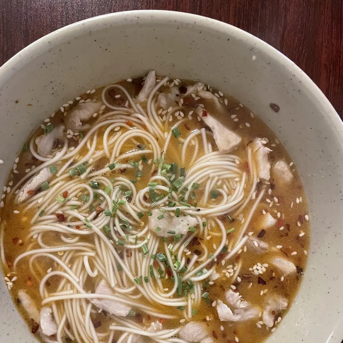 Spicy Pork Peanut Butter Ramen