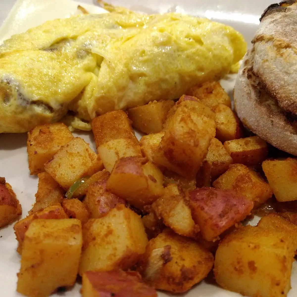 Sausage and Cheese Omelette