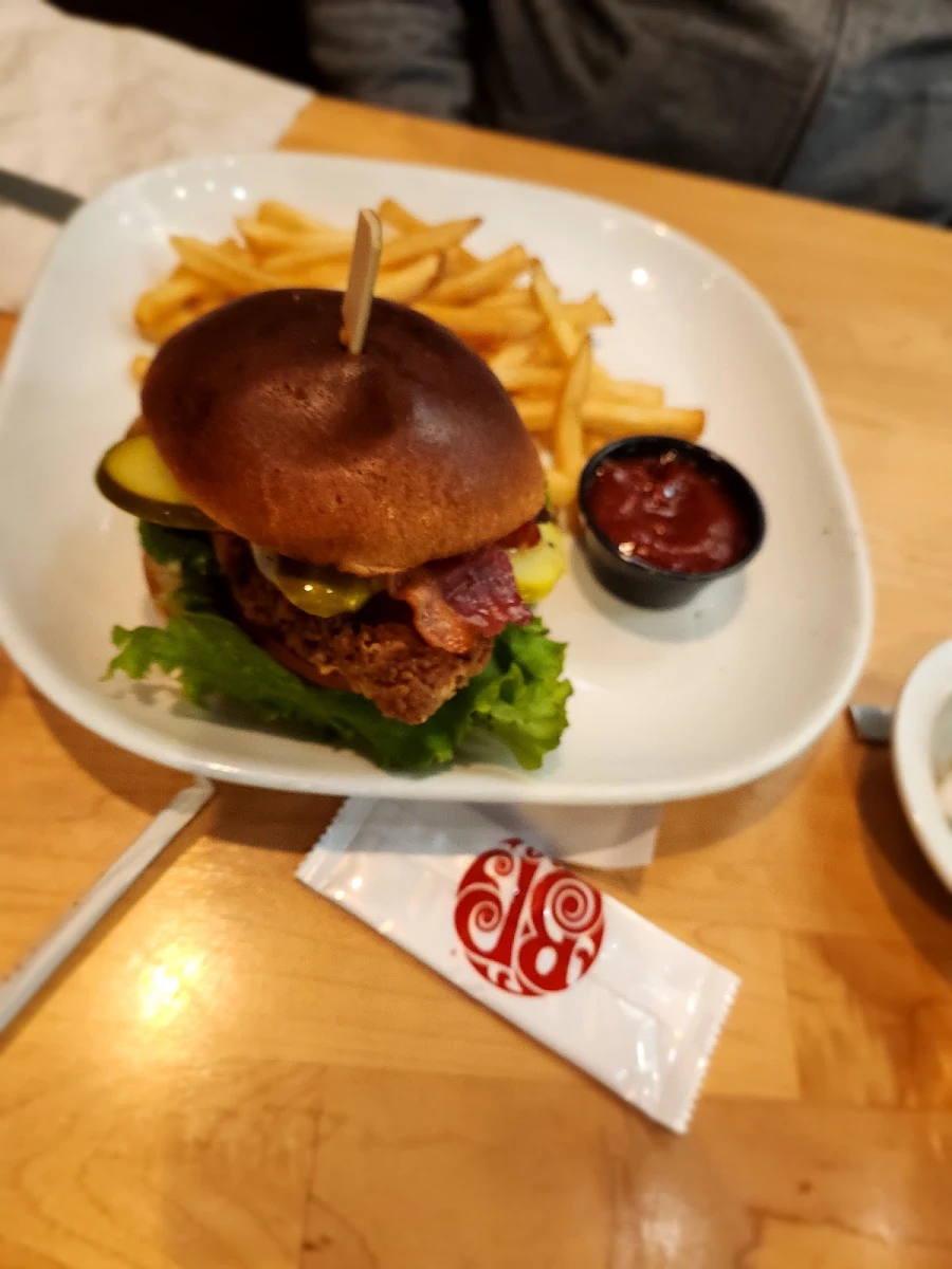 Honey Dilled Fried Chicken Sandwich
