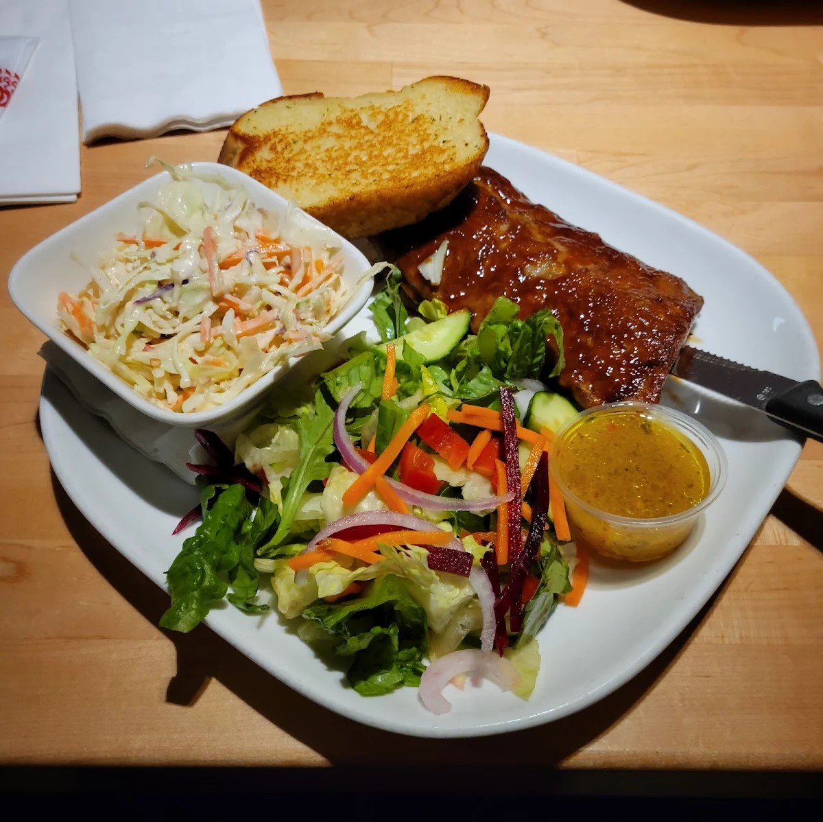 Slow Roasted Pork Back Ribs Half Rack