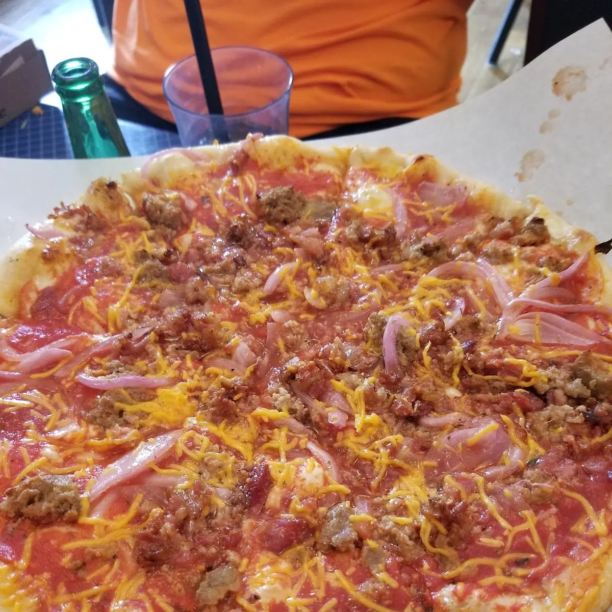 Bacon Cheeseburger Pizza