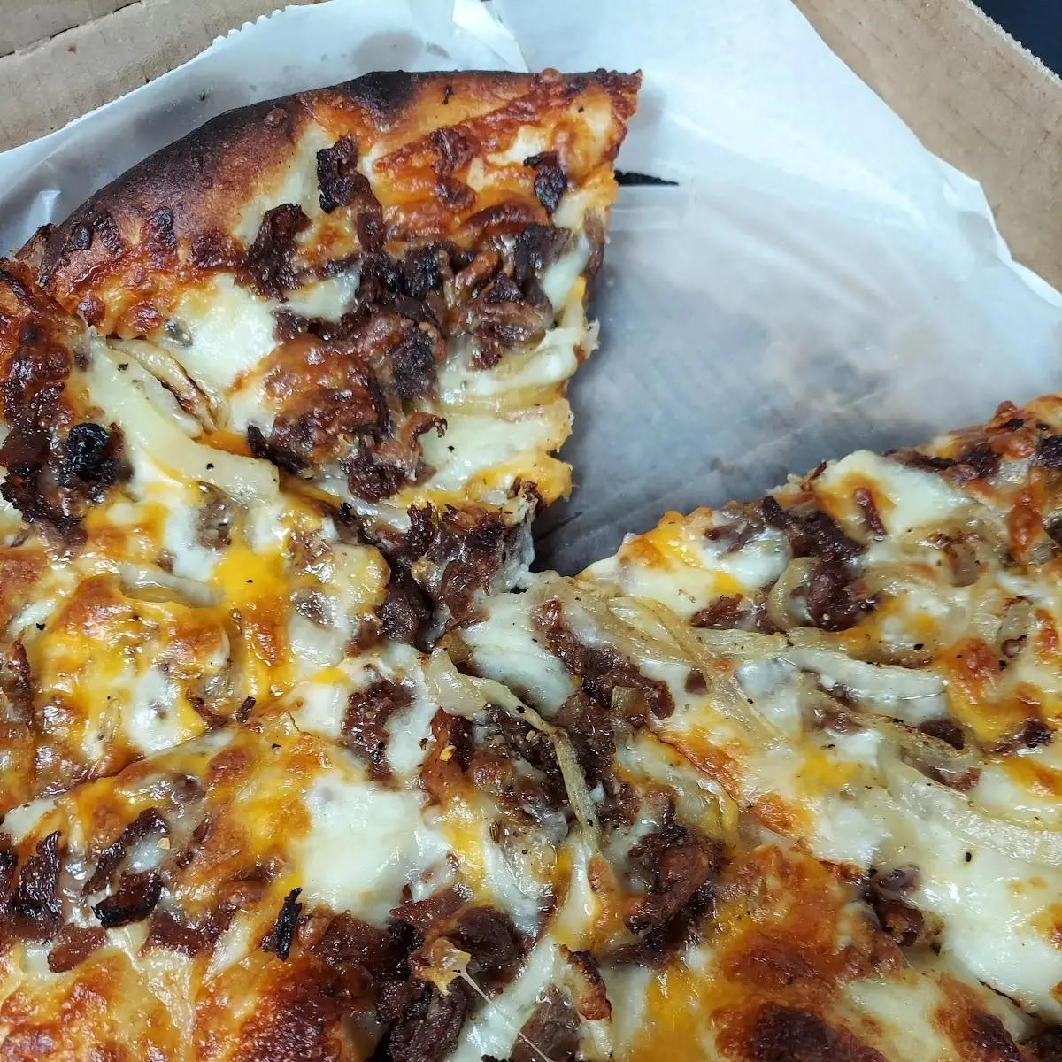 Philly Cheesesteak Pizza