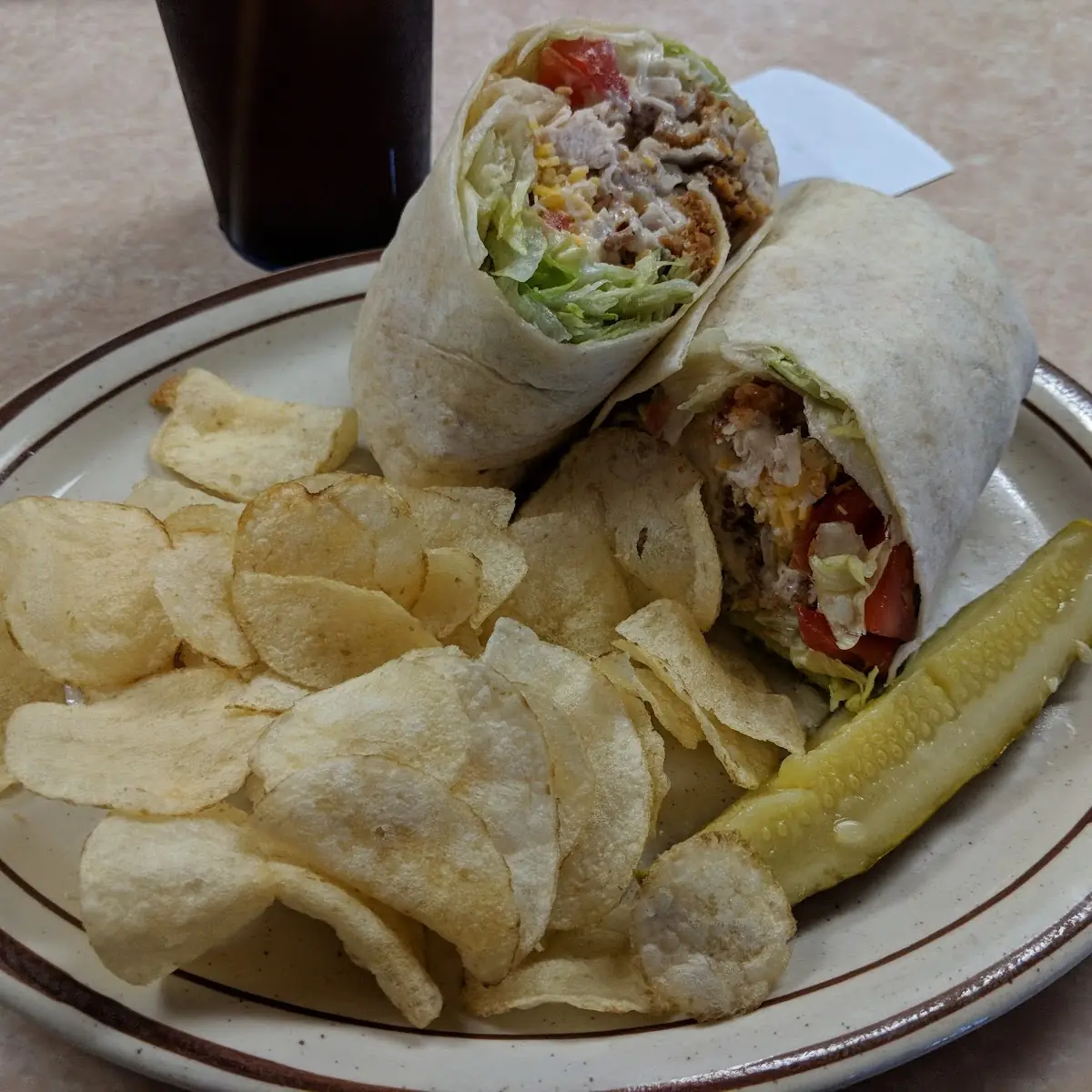 Crispy Chicken Wrap