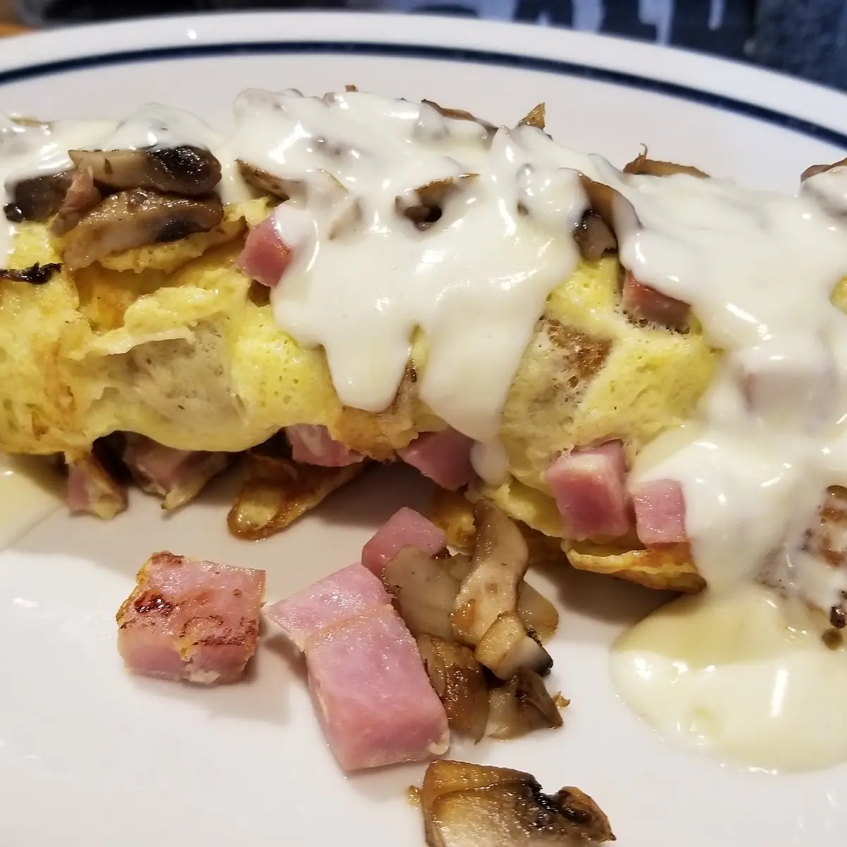 Ham and Cheese Omelette