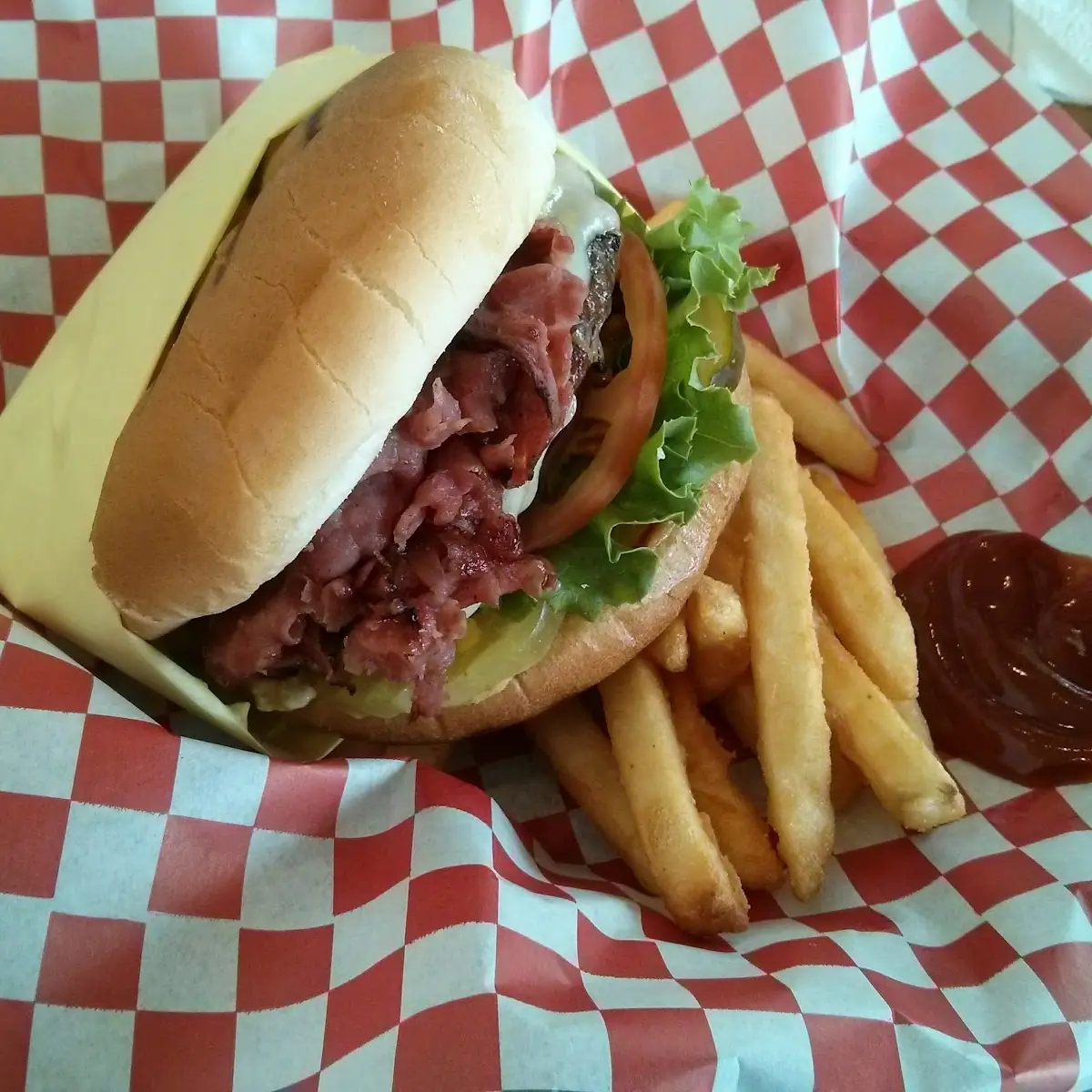 Blue Cheese Burger