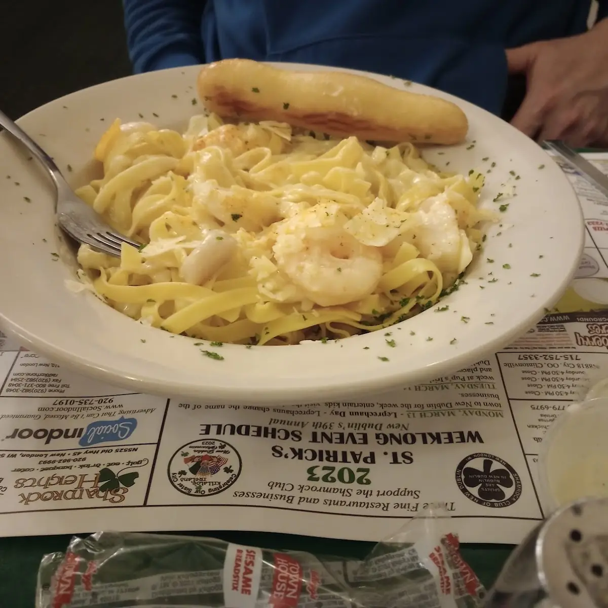 Shrimp Alfredo