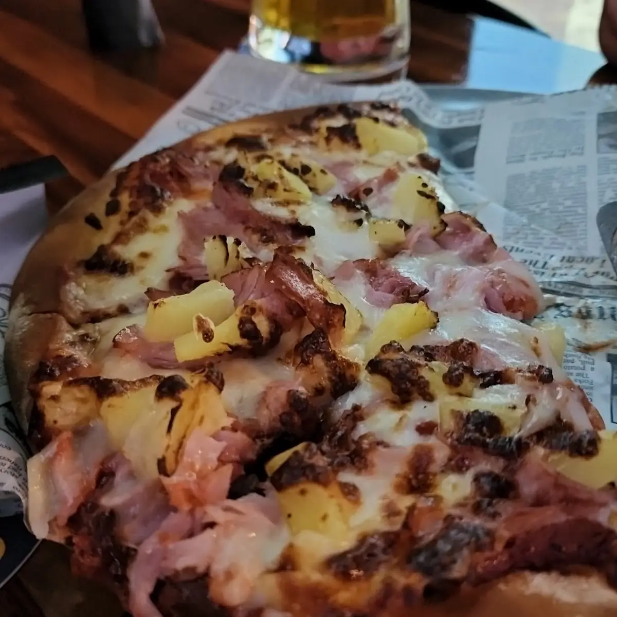 Happy Hour Hawaiian Pizza