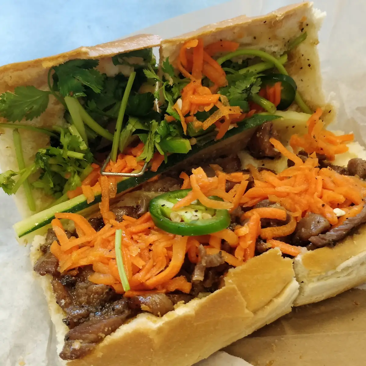 Pork Banh MI Sandwich