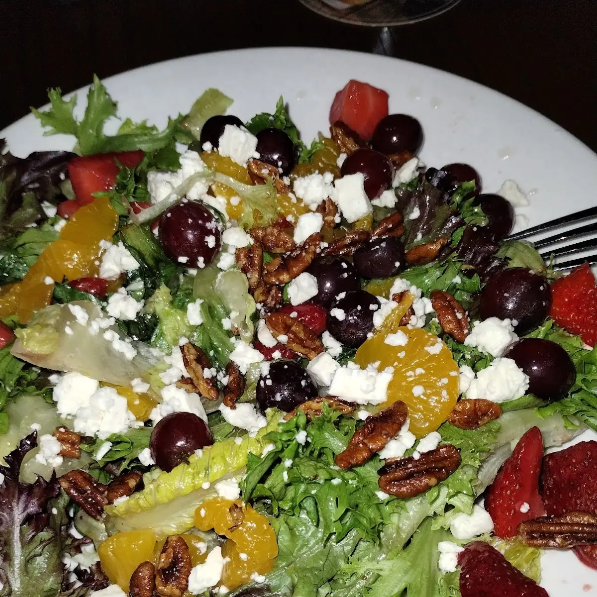 Grilled Chicken & Strawberry Salad