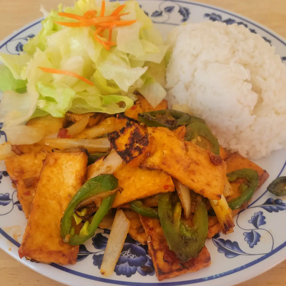 Teriyaki Chicken & Veggie Tempura