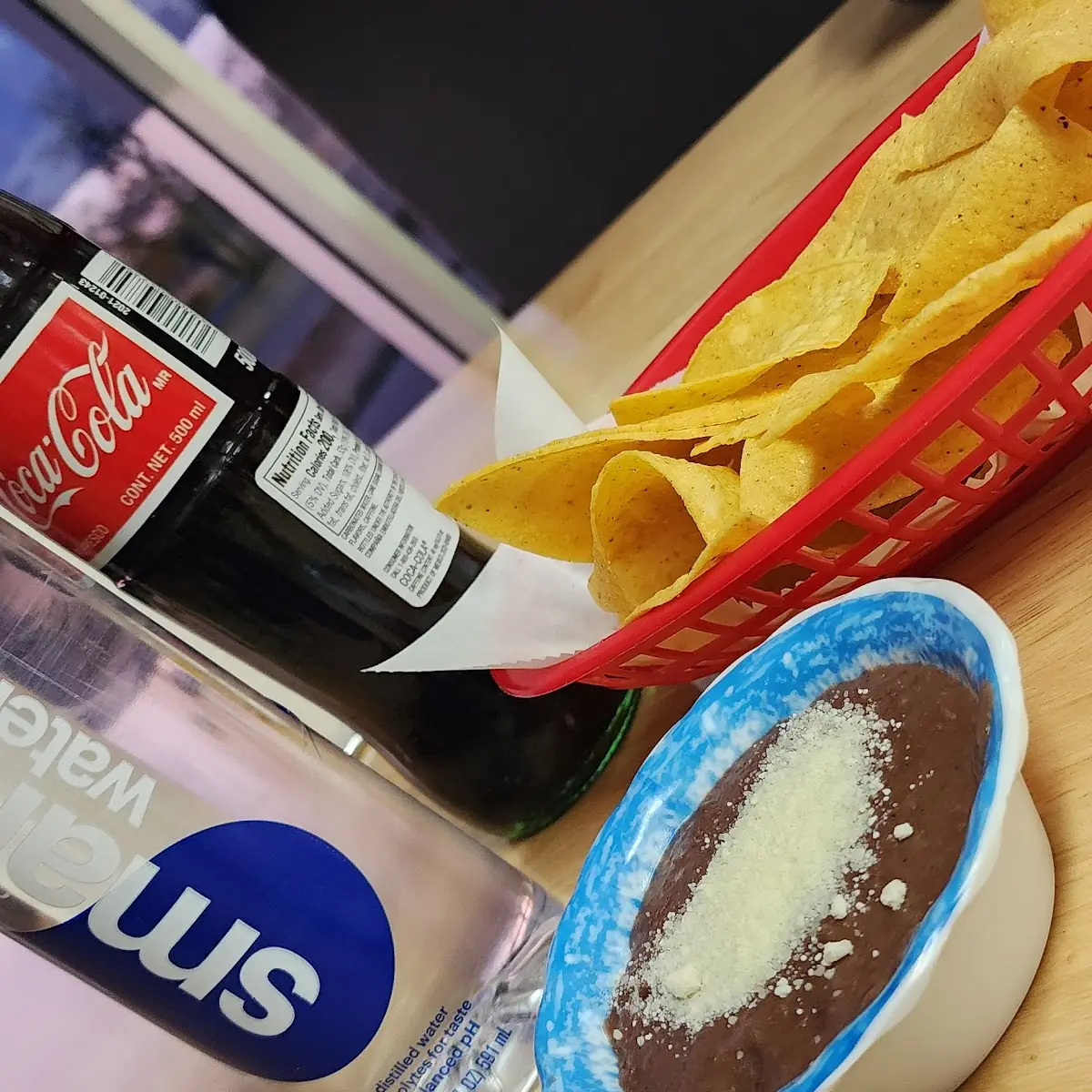 Chips and Bean Dip