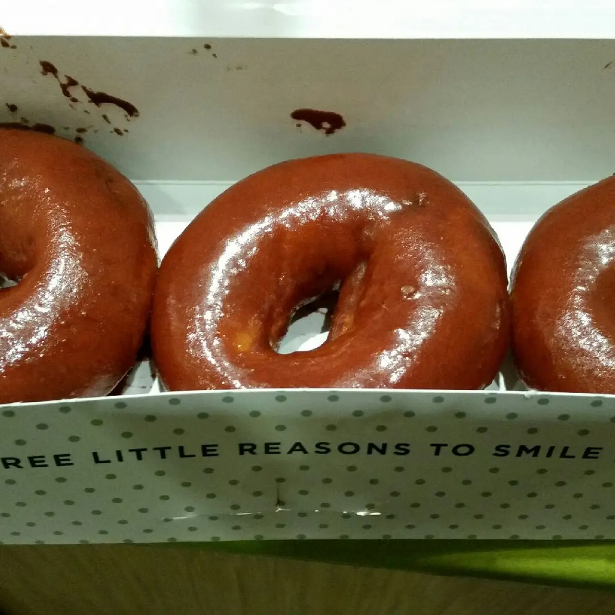 Chocolate Iced Glazed Donuts