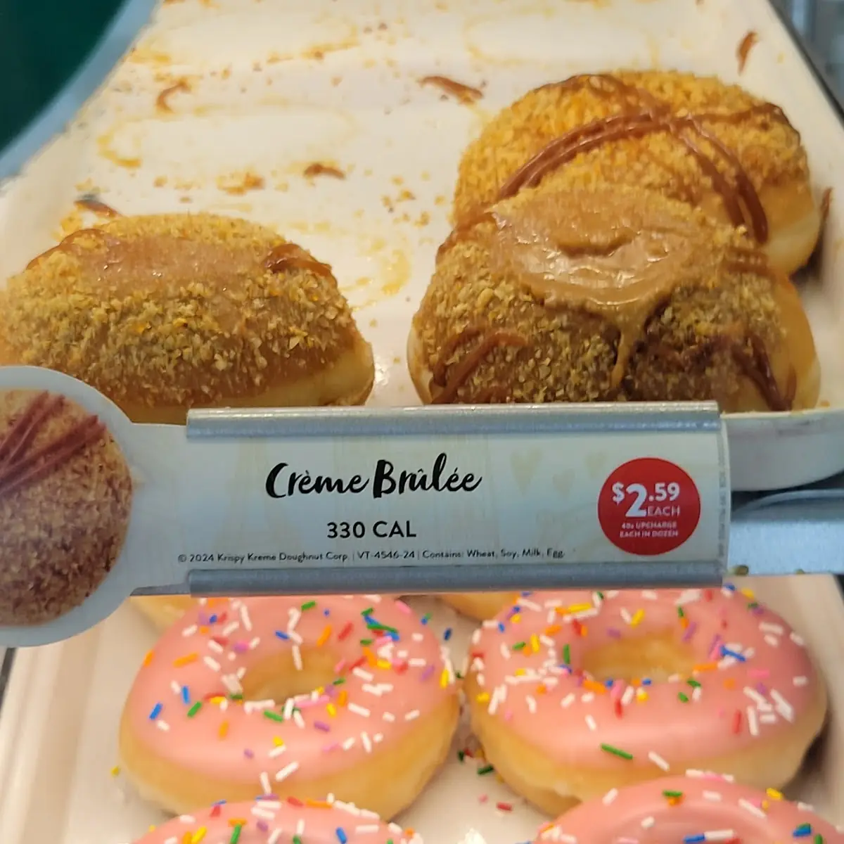 Creme Brulee Donut