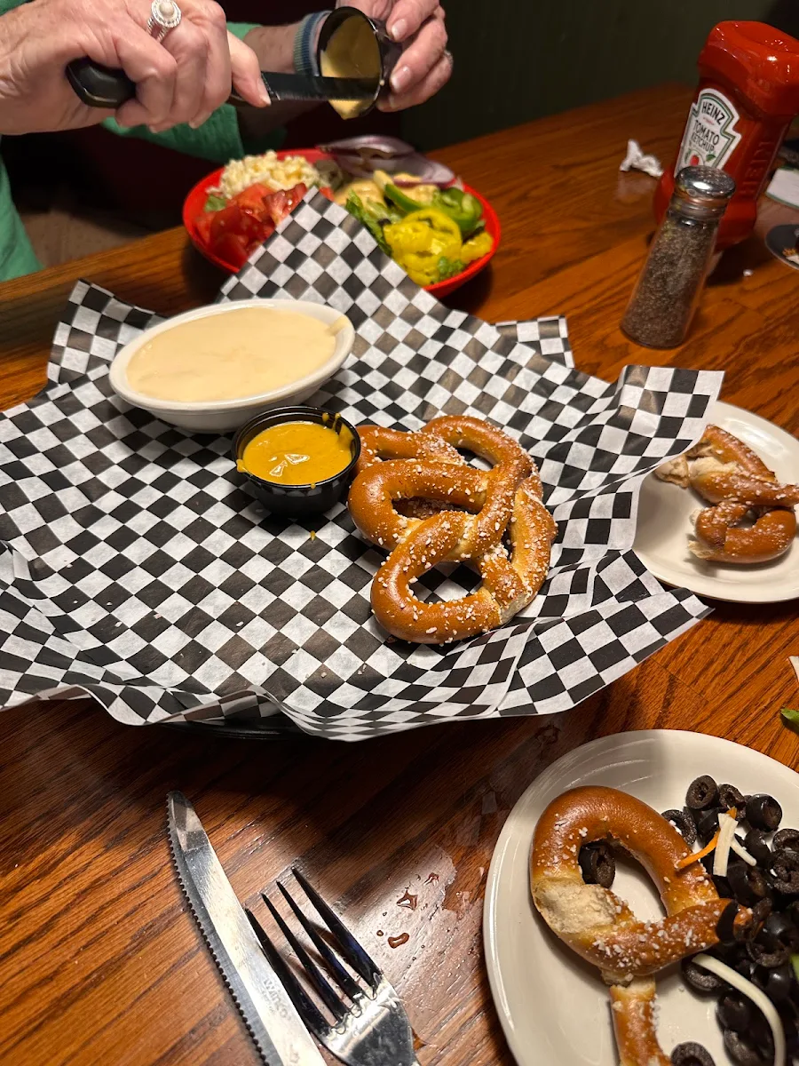 Beer Cheese and Pretzels