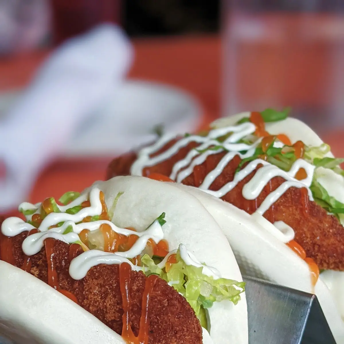 Fried Chicken Buns