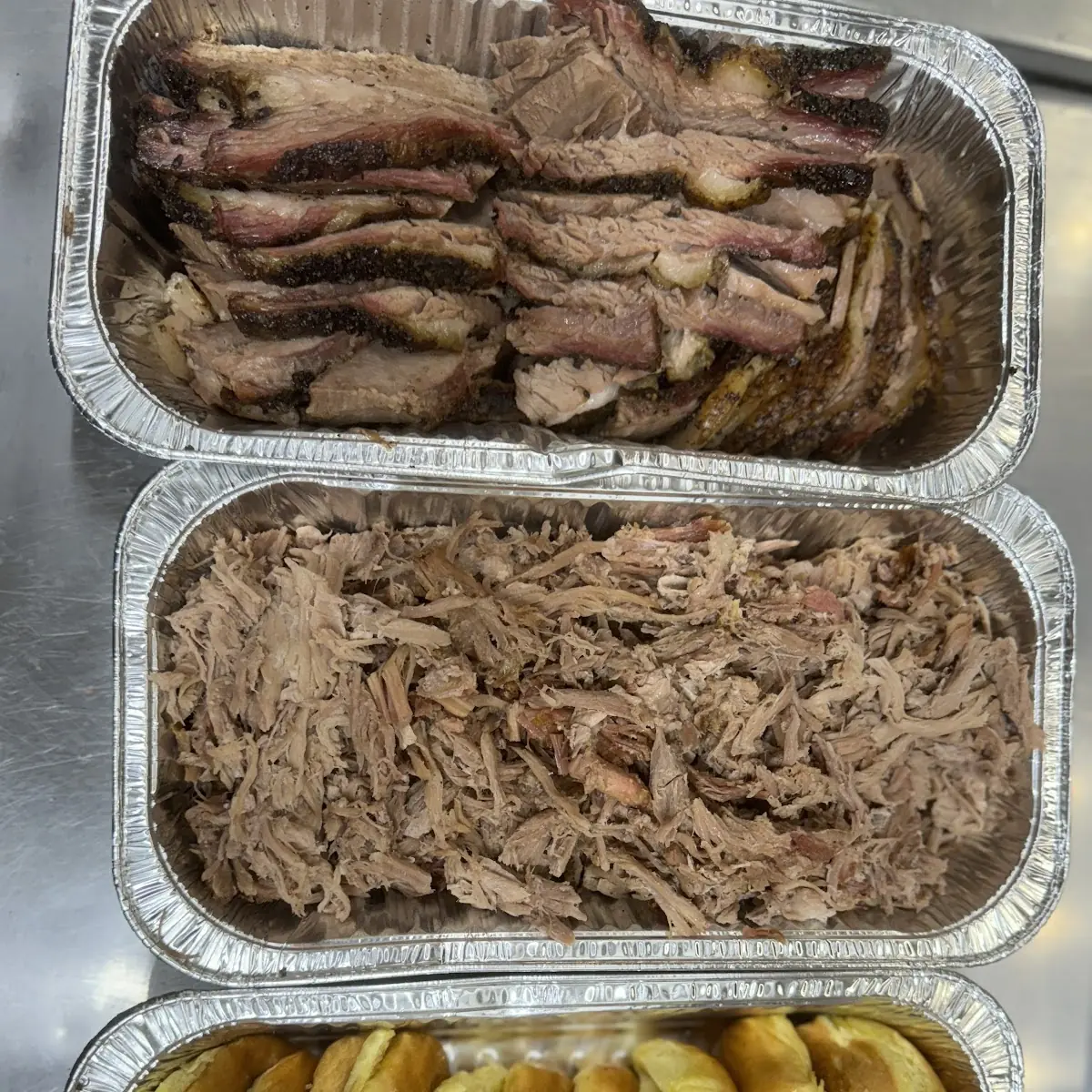 Smoked Brisket and Chicken