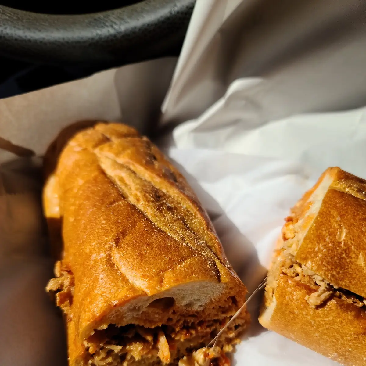 Chicken Parmesan Cheesesteak