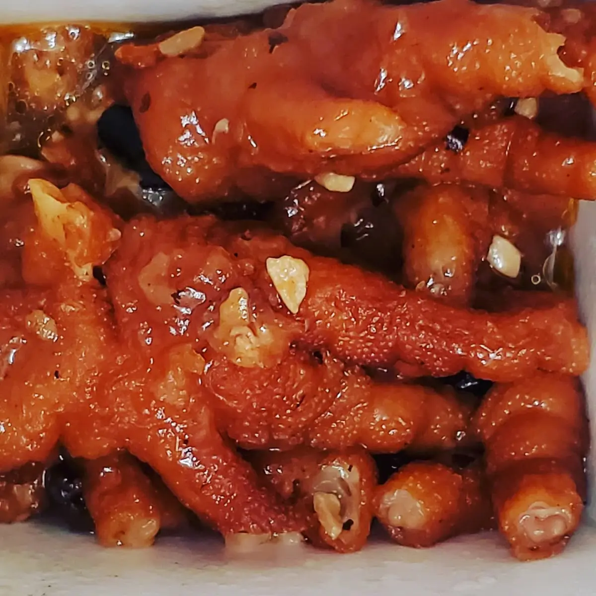 Steamed Chicken Claw w Black Bean Sauce