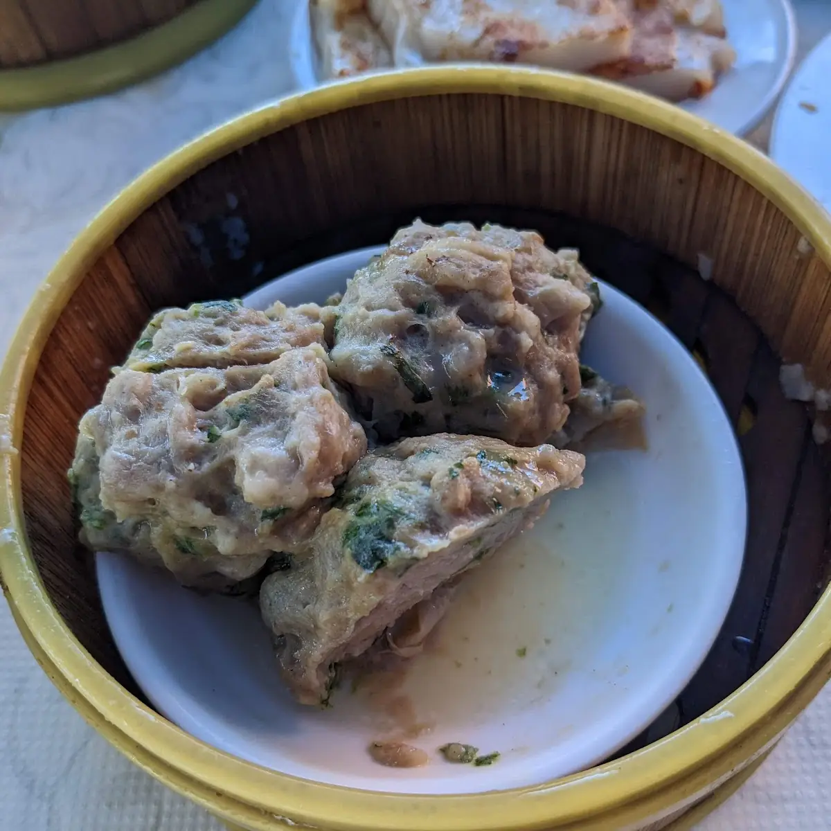 Steamed Pork & Bean Curd Skin Roll
