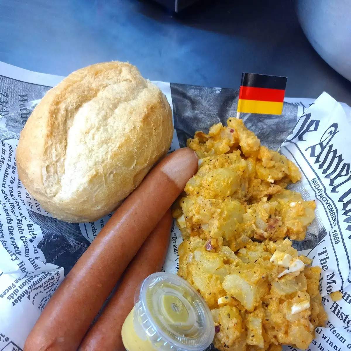 Potato Salad Wiener Wurst Combo