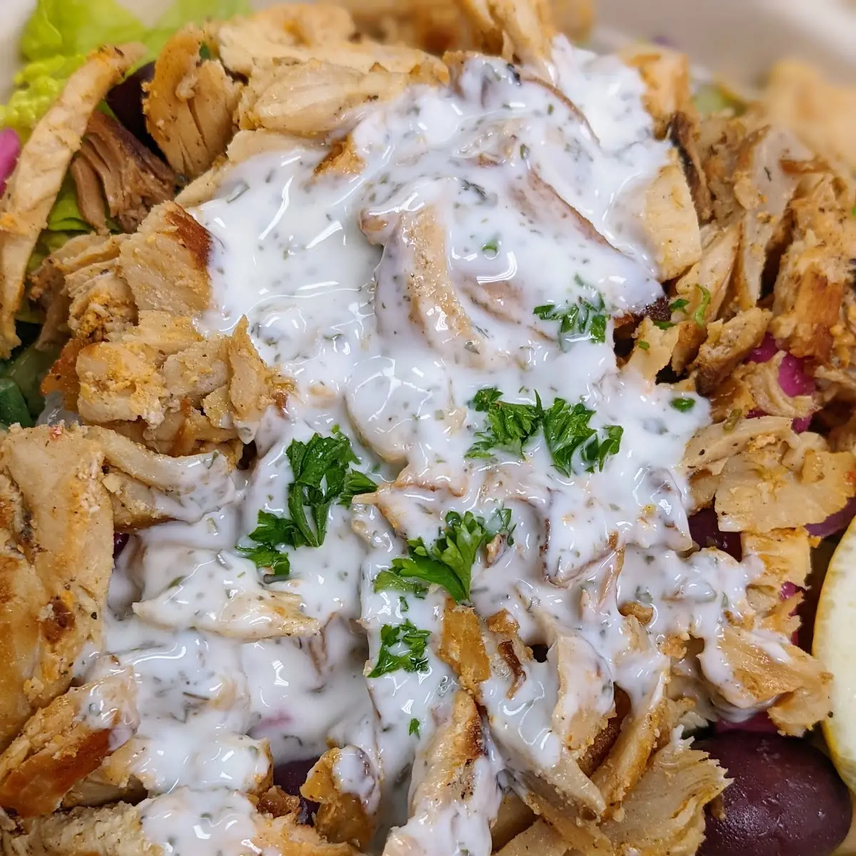 Chicken Shawarma Plate