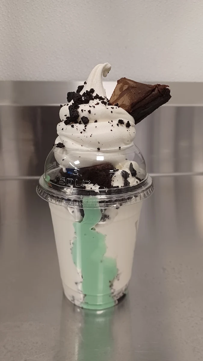Mint Brownie Sundae