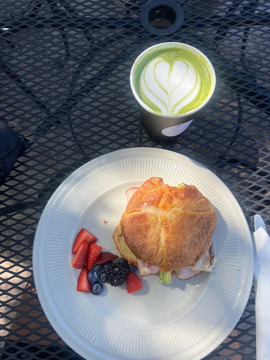 Breakfast Sandwich on a Croissant