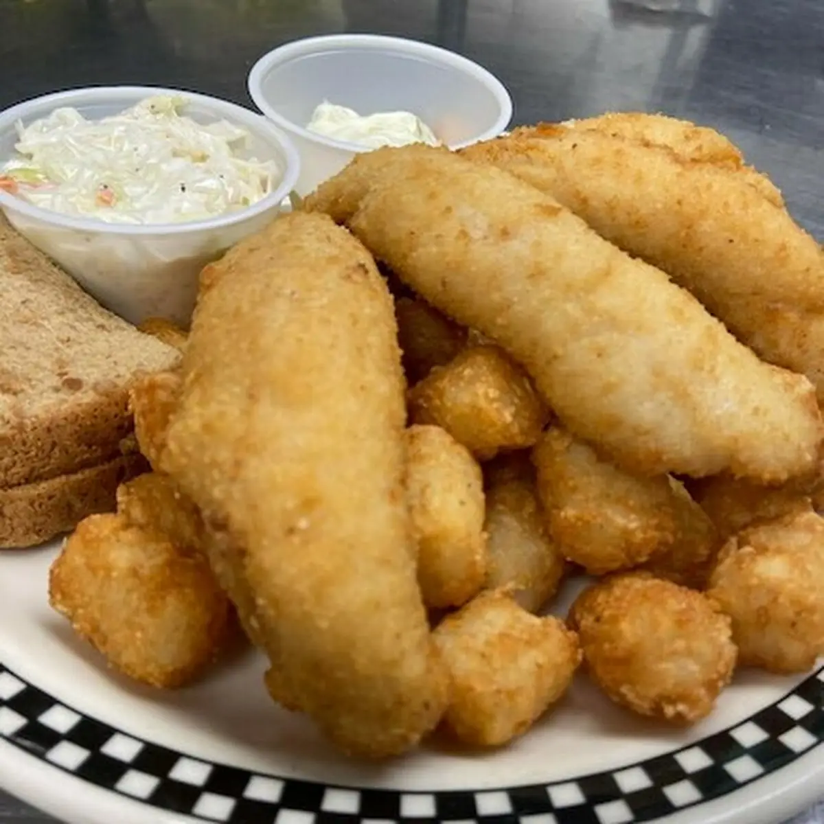 Fresh Lake Perch Sandwich