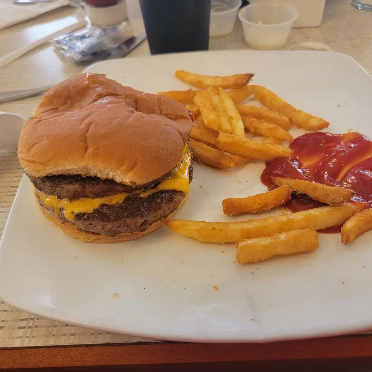 Double Bacon Cheeseburger Deluxe
