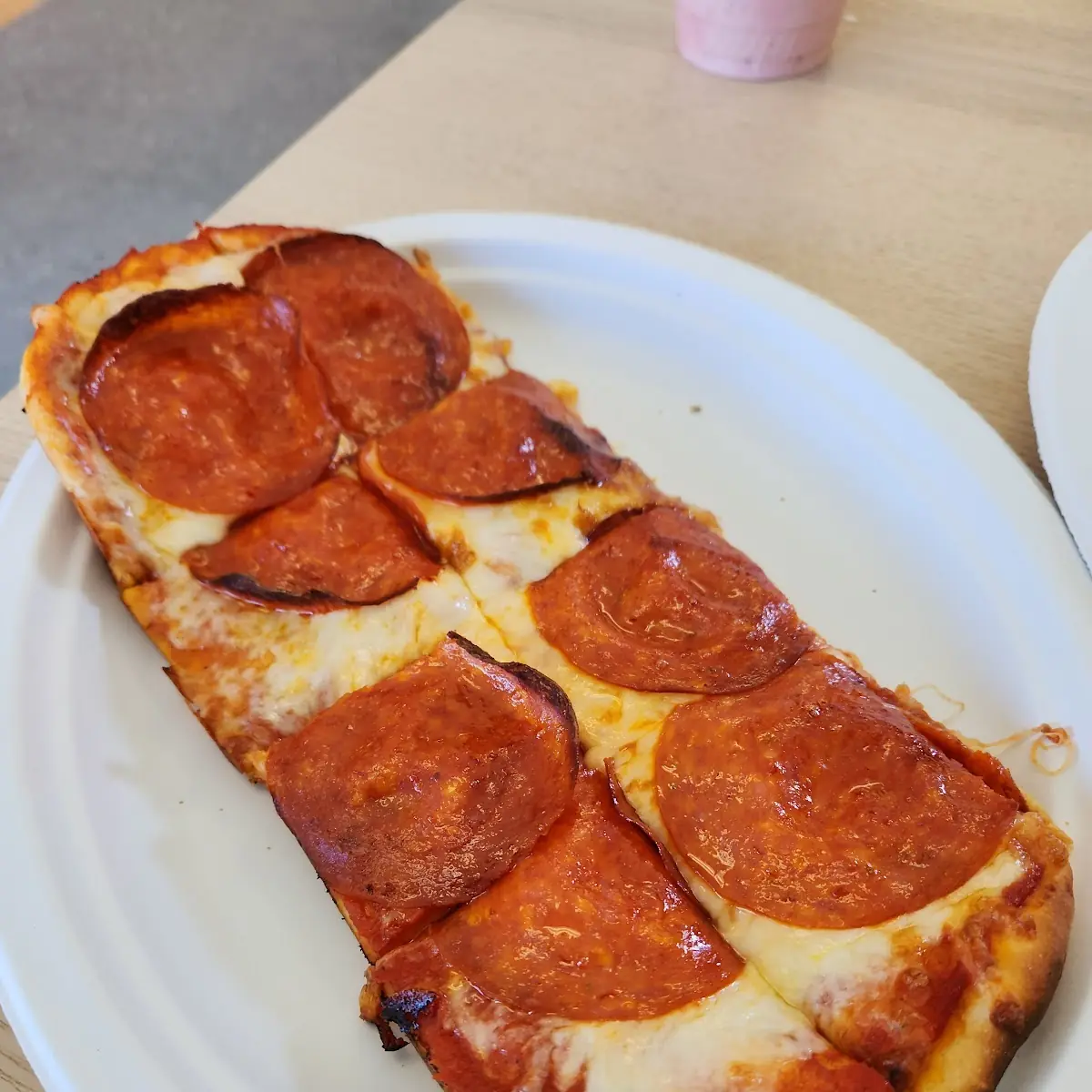 Peperoni Flat Bread Pizza