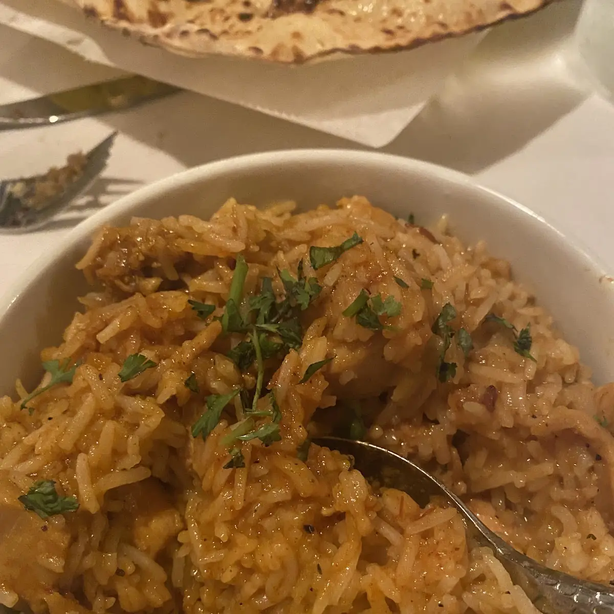 Fried Rice Chicken Biryani Style