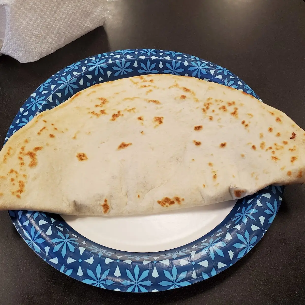 Baleada Sencilla Tortilla Wrap Without Meat