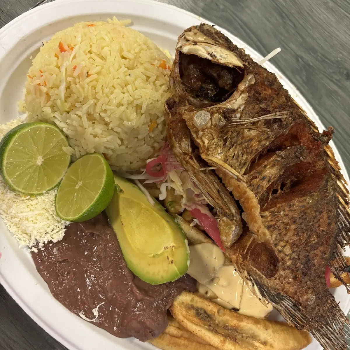 Mojarra Frita Whole Fried Tilapia