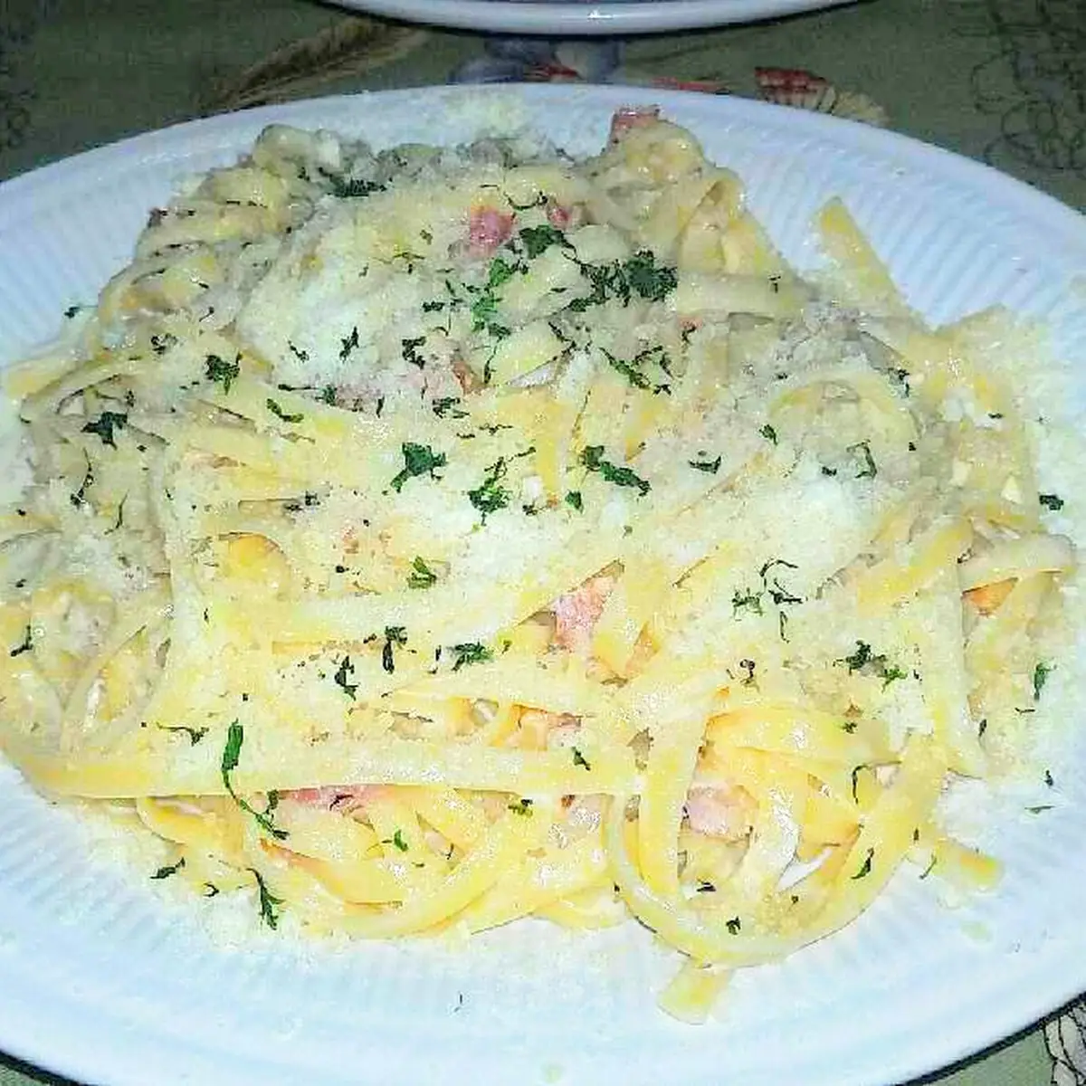 Fettuccine Carbonara