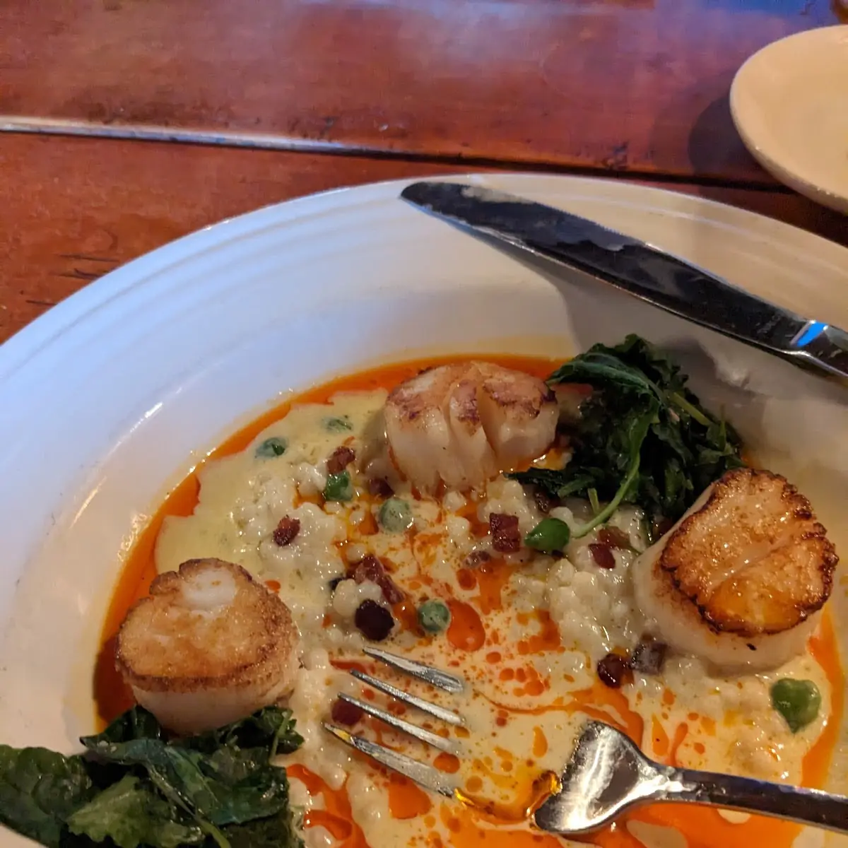Seared Sea Scallops