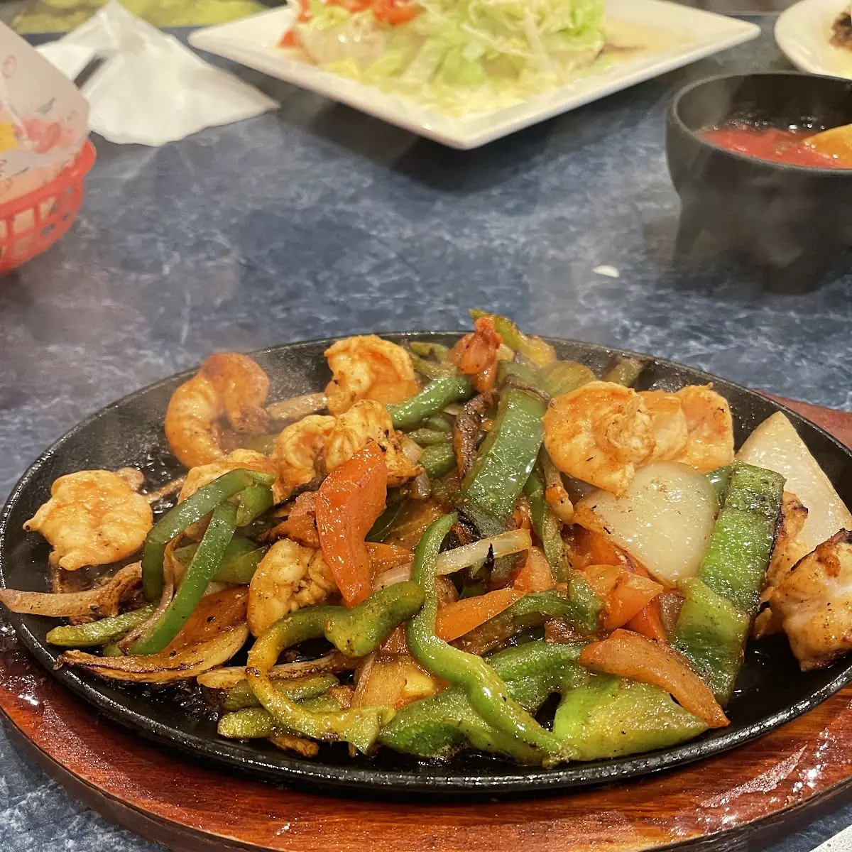 Shrimp Fajitas