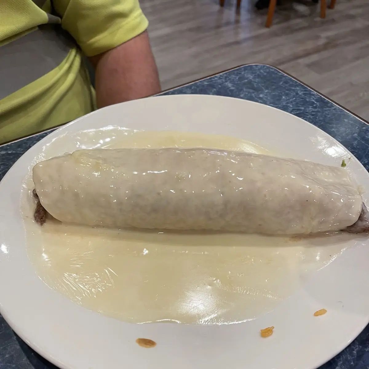 Steak and Cheese Burrito